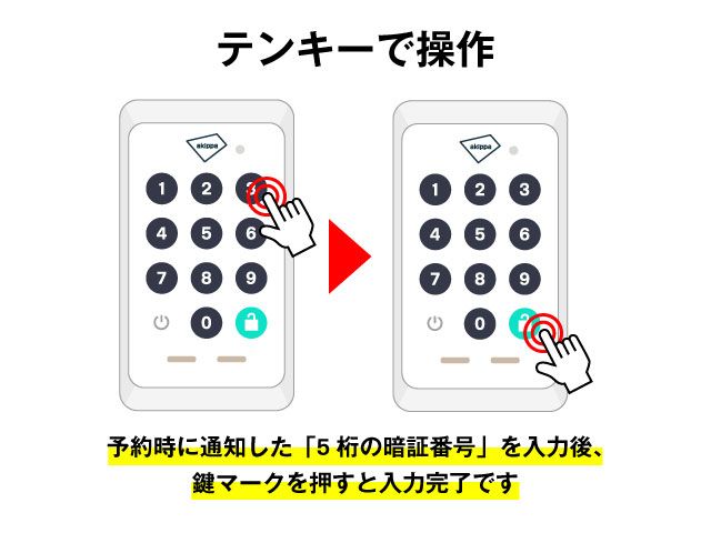 シェアゲートの入場方法が分かりません – akippa ヘルプセンター